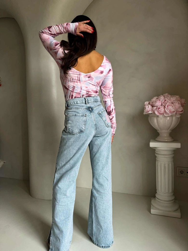 Bluzka VENEZIA print - pastel