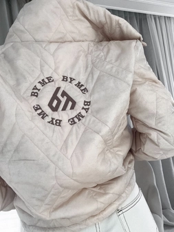 Kurtka VESTE III mozaika – beżowa