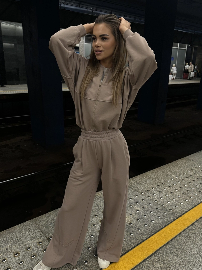 Spodnie UNPLUGGED cappucino T15483