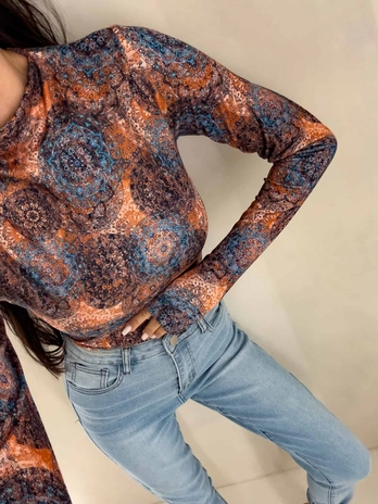 Bluzka SKIN – mandala