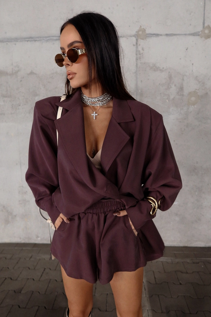 Komplet AFFECT czekolada