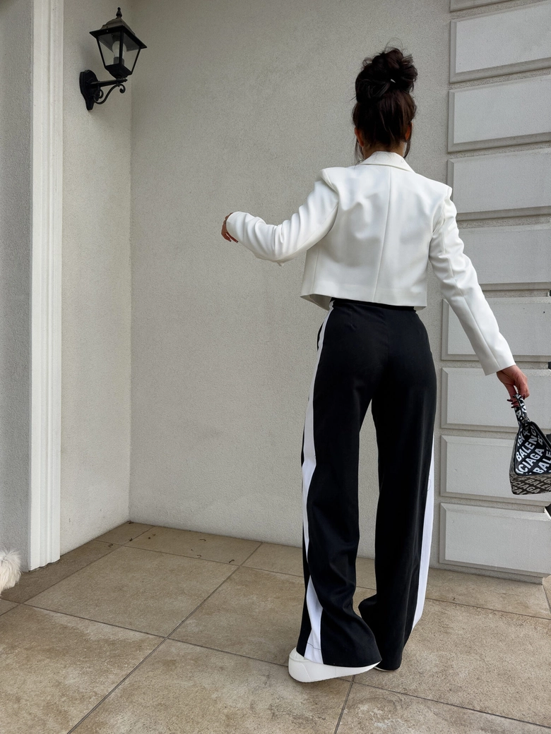 Marynarka SLIM - ecru