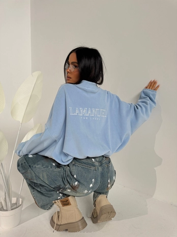 Bluza WARM UP błękit