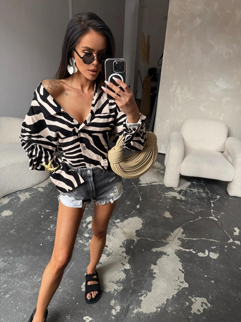 Koszula SAVANNA czarna