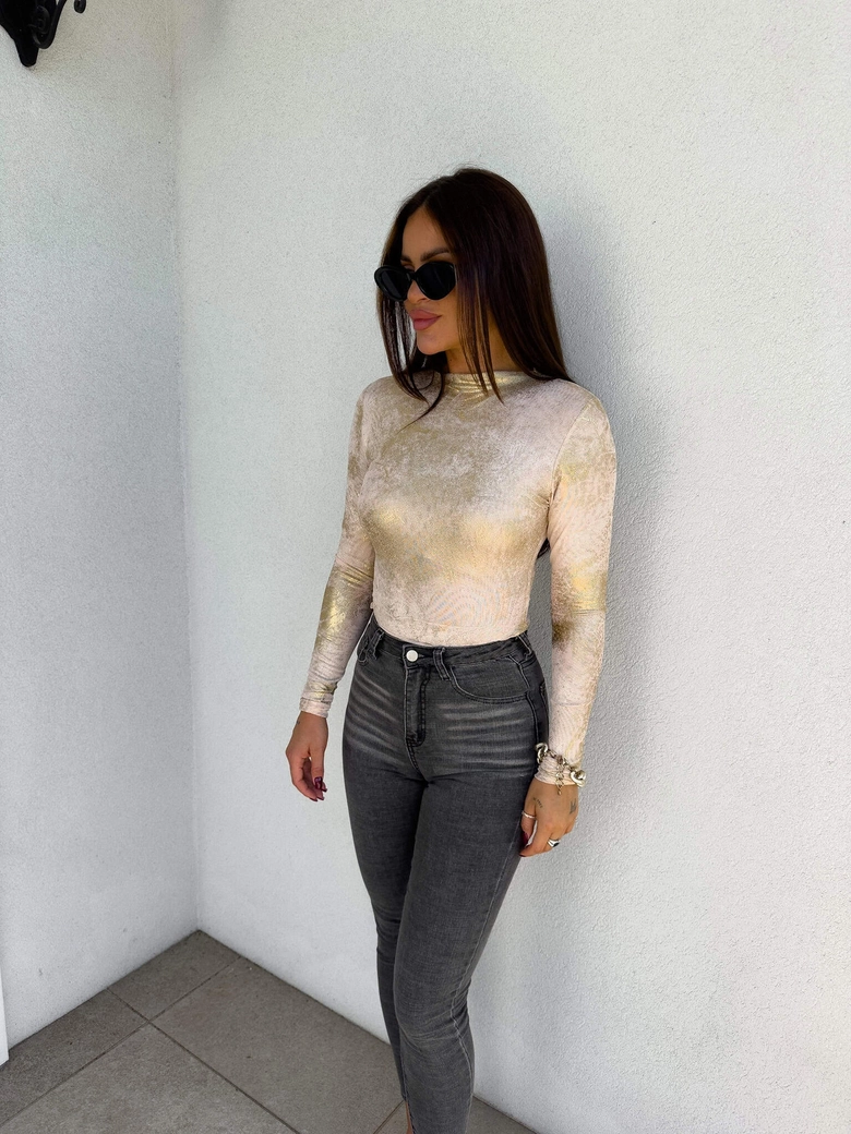 Bluzka SKIN – gold