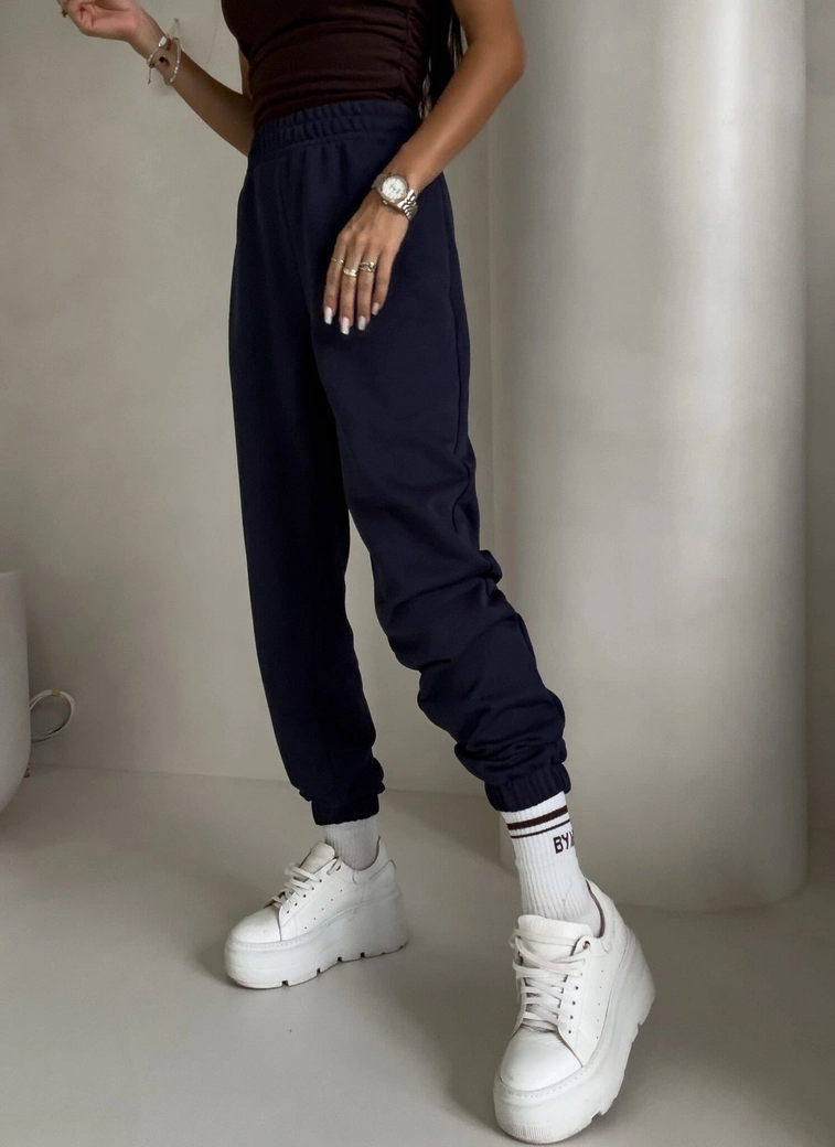 Spodnie dresowe CLASSIC - granatowe