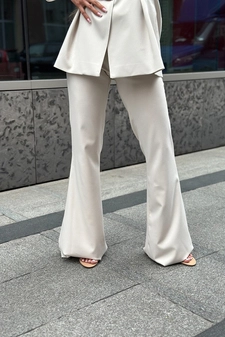 Spodnie damskie BG Fatale | beż T23560