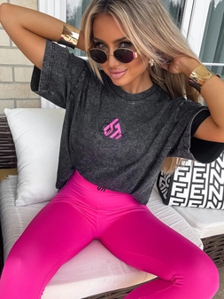 T-shirt MONETTE - czarny