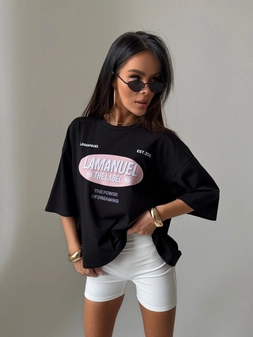 Tshirt SUPREME czarny