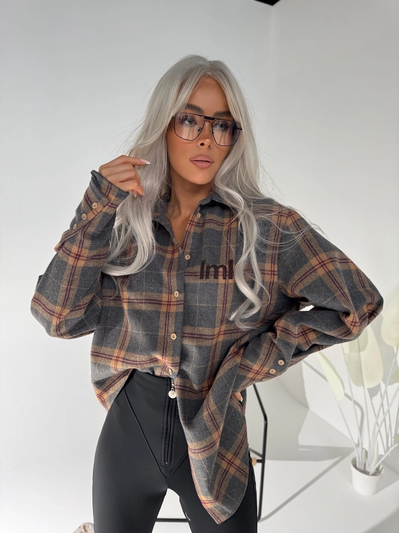 Koszula ICEBERG grafit