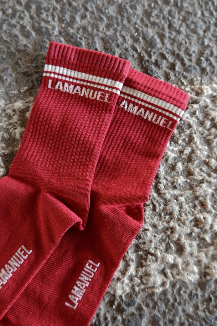 Skarpety GOODBYE bordo