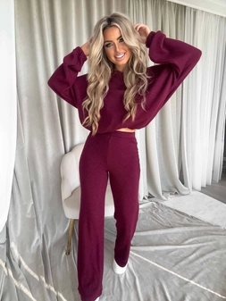 Komplet ANGEL – bordowy