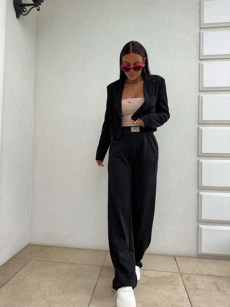 Spodnie SEVEN – czarne