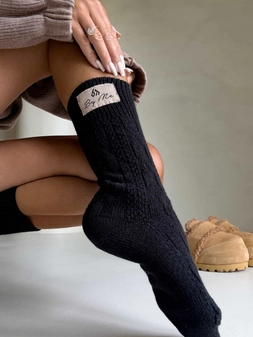 Skarpety WOOL – czarne