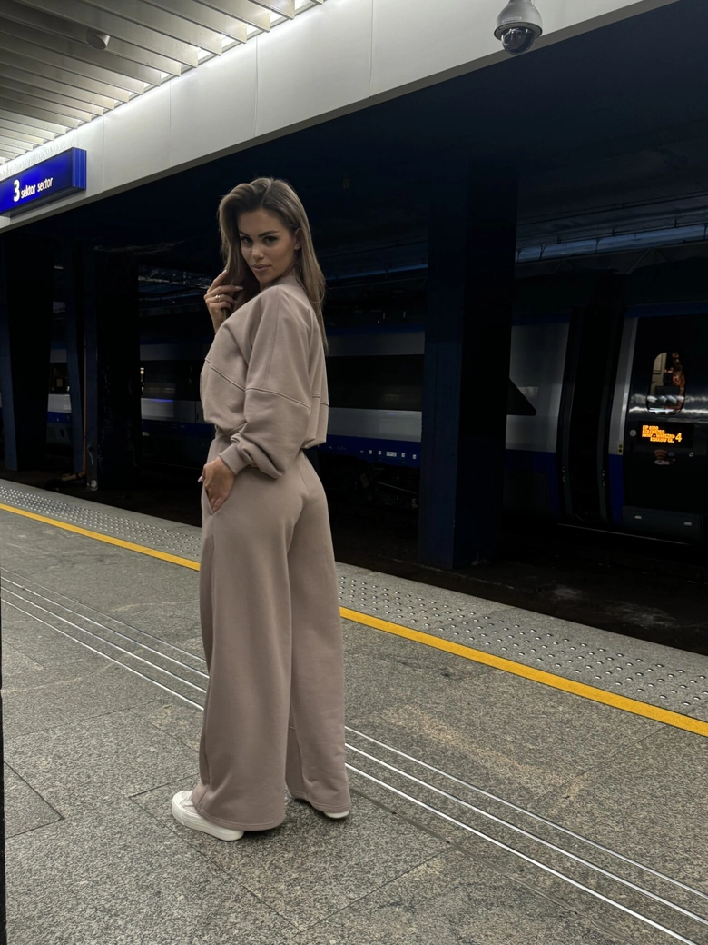 Spodnie UNPLUGGED cappucino T15483