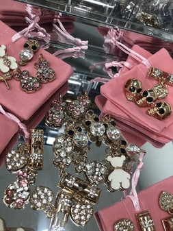 Charms zawieszka ozdoba do butów ważka X006