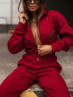 Kombinezon szary melanż Barb B293