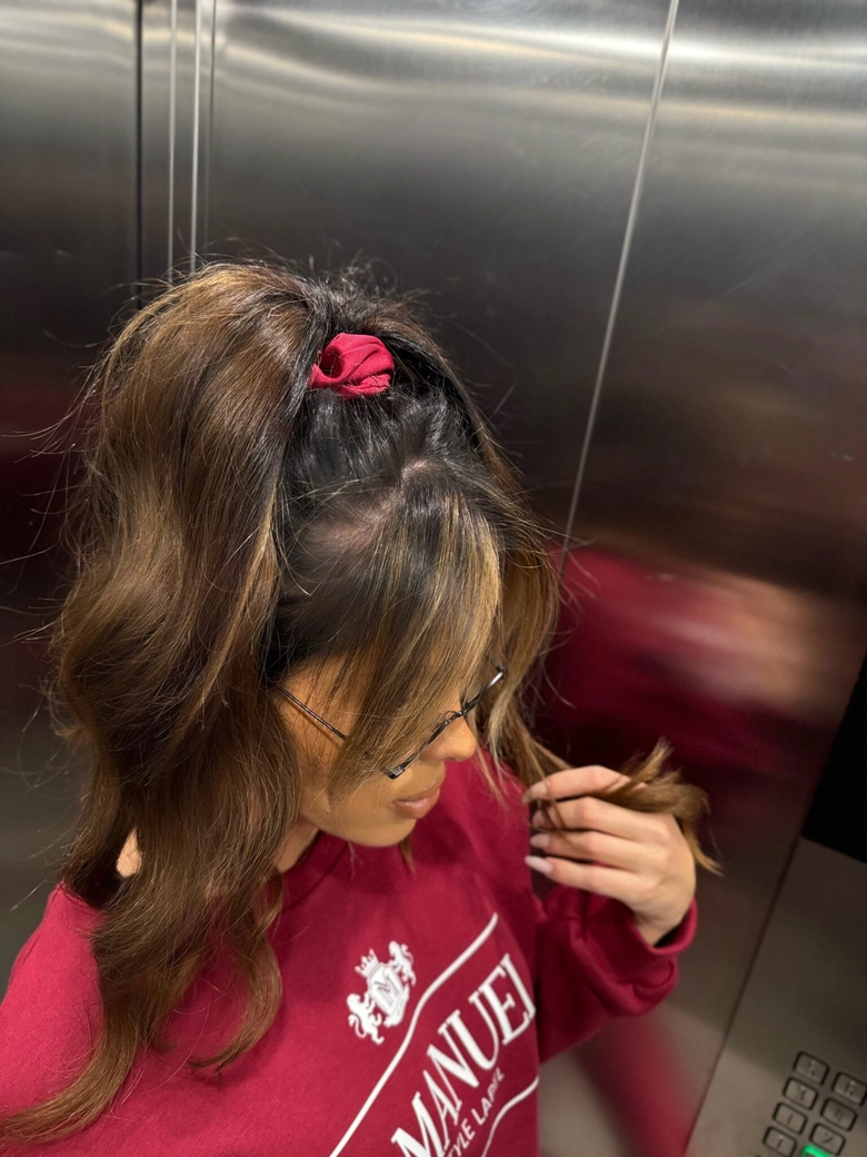 Gumka SCRUNCHIE czarna LAM18371