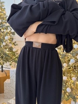 Spodnie LOOSE czarne