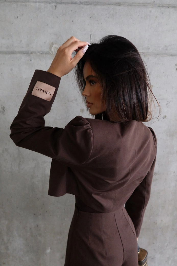 Marynarka SPECTRUM czekolada