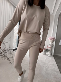 Komplet BY ME - jasny beż N18331