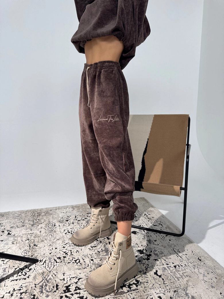 Spodnie QUEEN czekolada