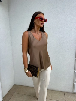 Top SATYNA – mokka