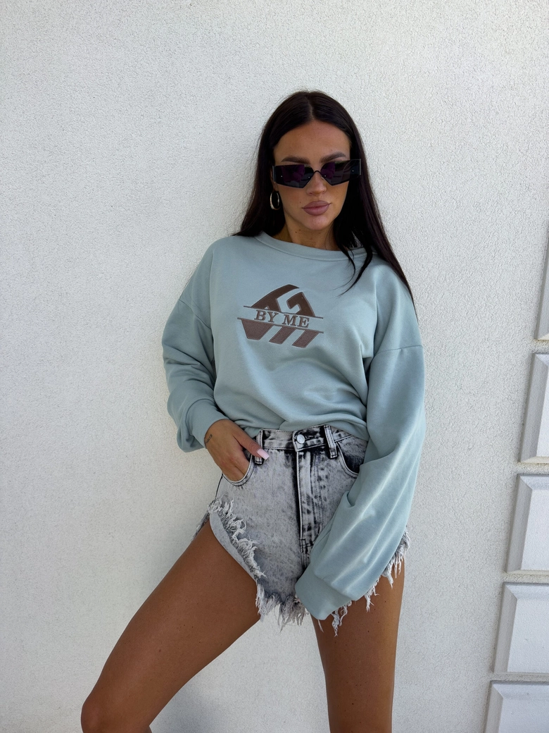 Bluza LUXIT – szałwiowa