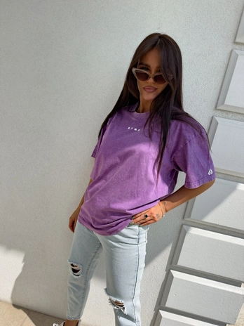 T-shirt PLAY - fioletowy