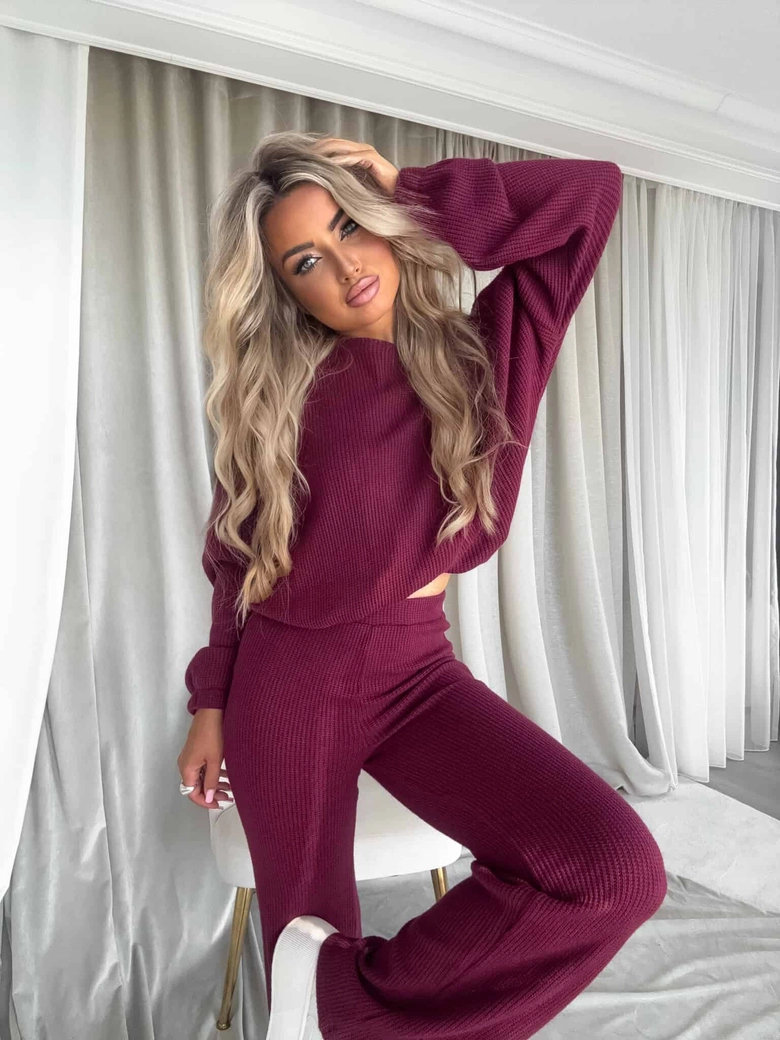 Komplet ANGEL – bordowy