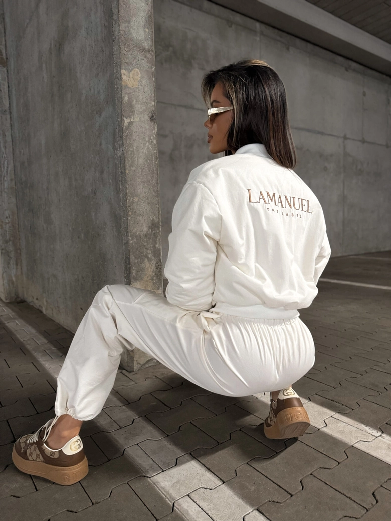 Spodnie NOTHING ecru T16208