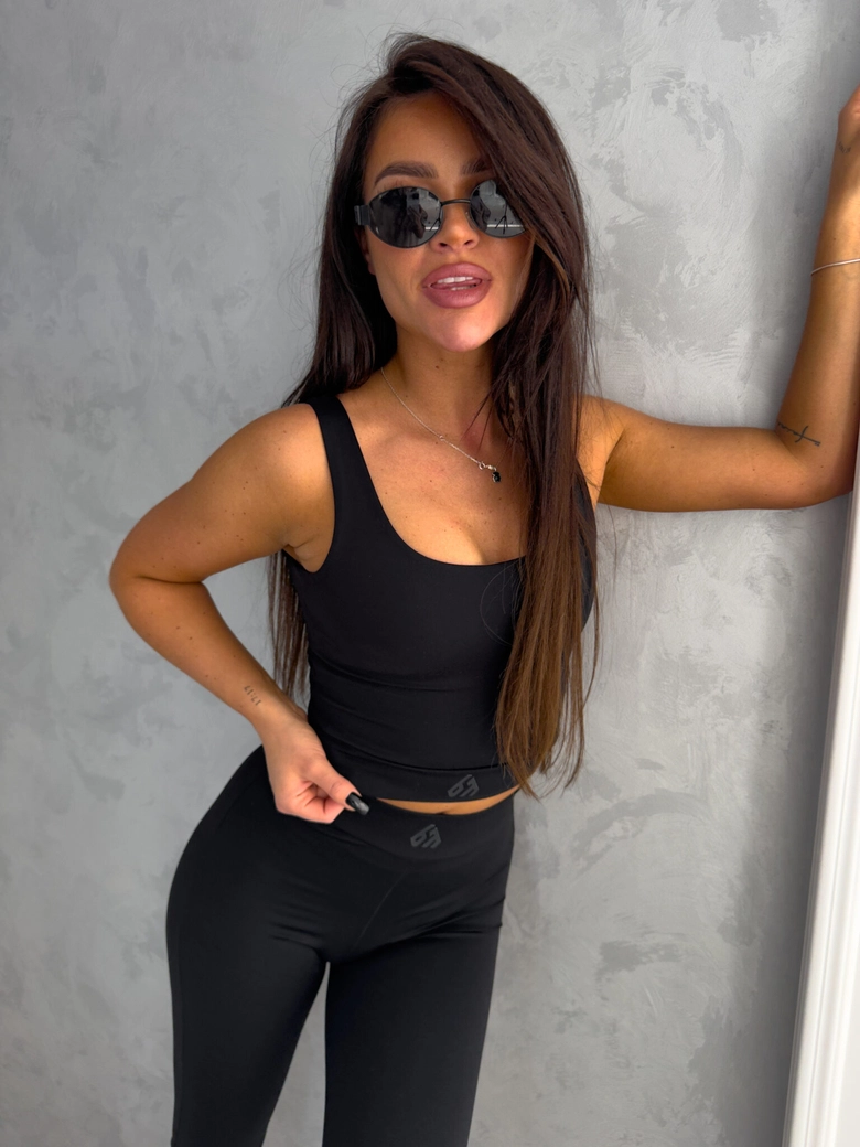 Top GYM - czarny