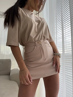 Spódnico-szorty ESMARA - warm beige T19195