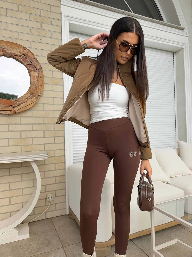 Kurtka VESTE II – brązowa