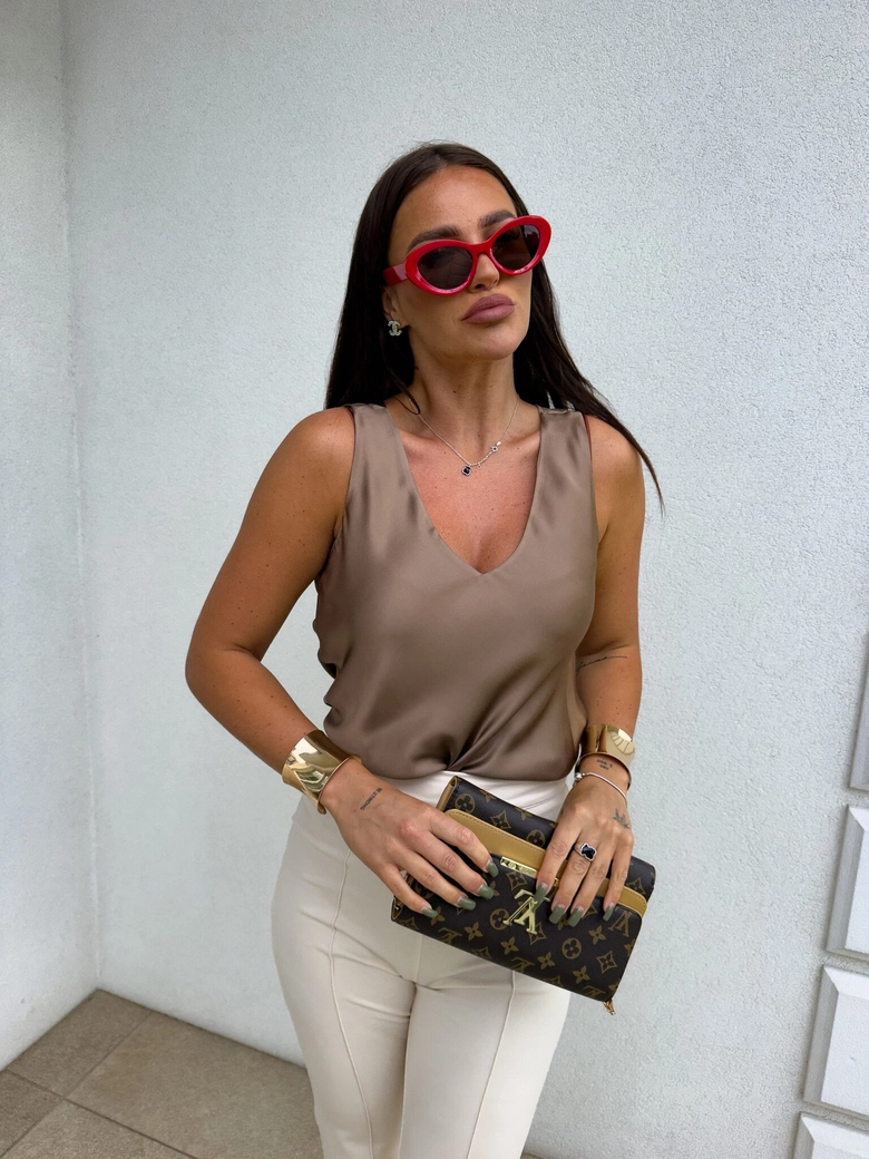 Top SATYNA – mokka