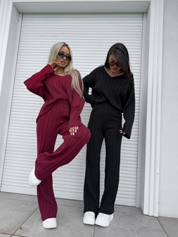 Komplet CANDICE – czarny