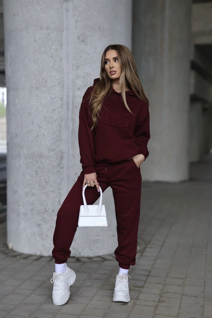 Dres damski BG Matchy | bordo