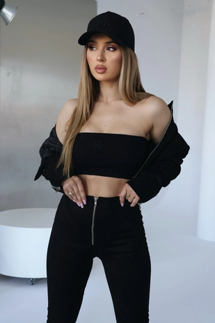 Top damski BG Titty | czarny