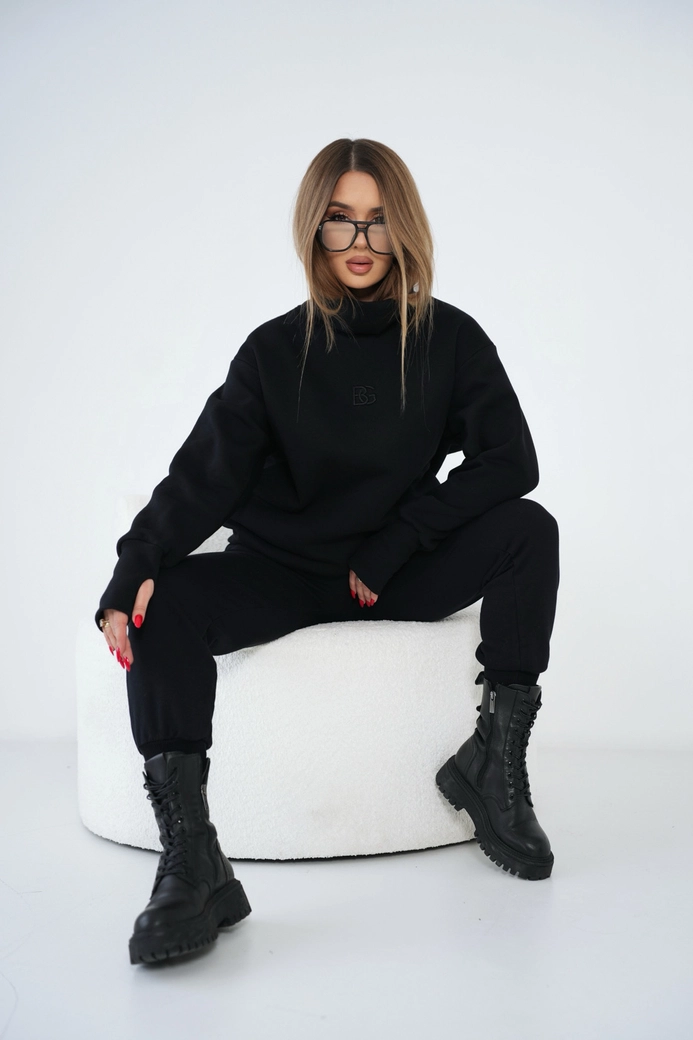 Bluza damska BG Say yes | czarny