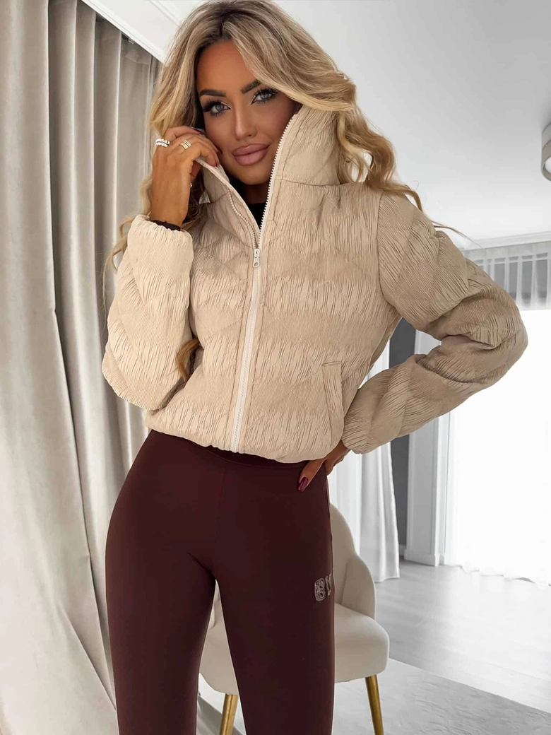 Kurtka VESTE II – jasny beż