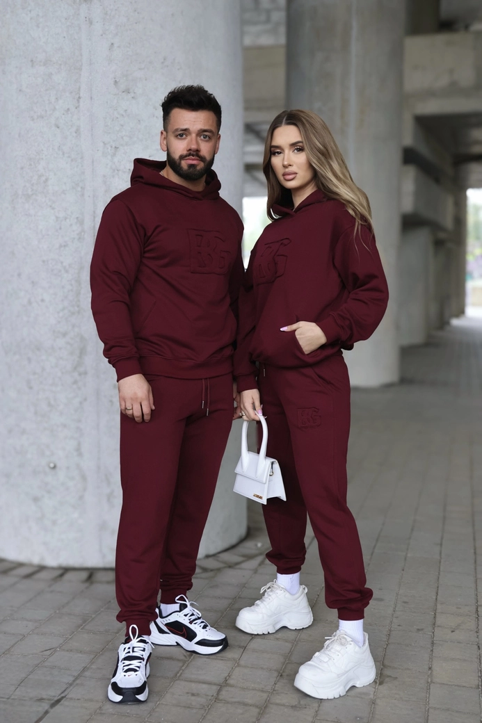Dres damski BG Matchy | bordo