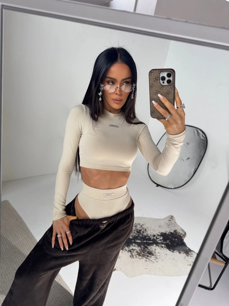 Spodnie TENDER czekolada