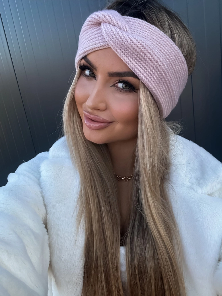 Opaska CATI - pudrowy róż BYME18247