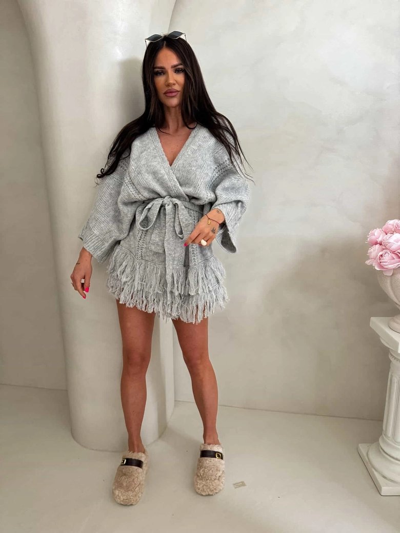 Kardigan ORIANA - szara