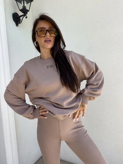 Bluza COTTON - mokka