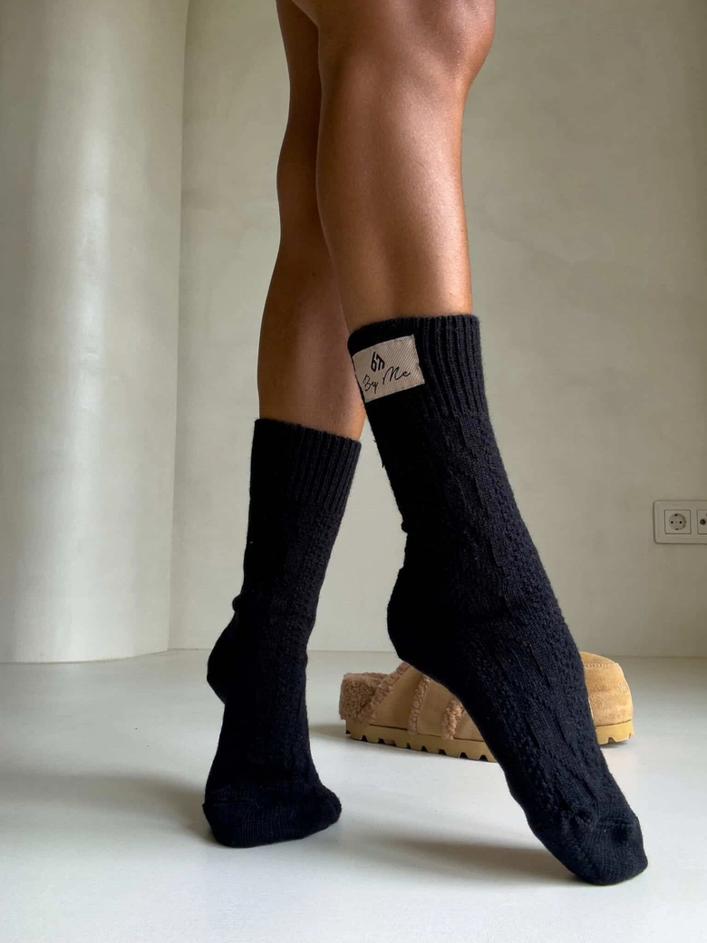 Skarpety WOOL – czarne