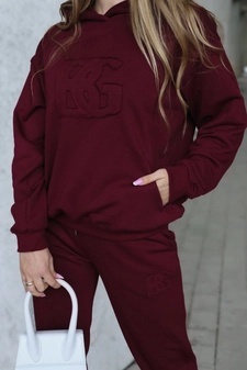 Dres damski BG Matchy | bordo