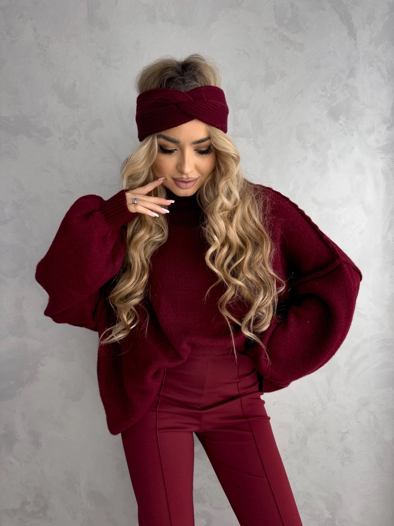 Opaska CATI - bordo BYME18572