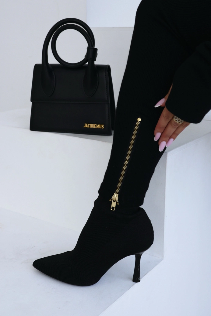 Legginsy damskie BG Goddess | czarny