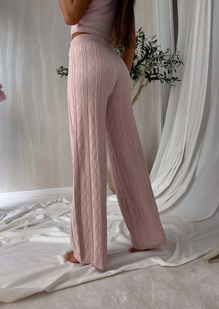 Komplet SAMIRA - pudrowy róż